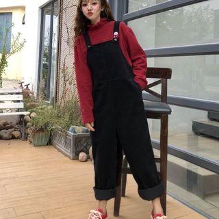 Embroidered Sweatshirt / Wide Leg Jumper Pants