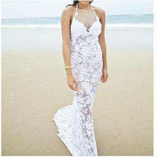 Lace Ball Gown