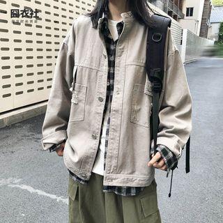 Distressed Cargo Jacket