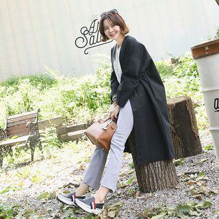 Distressed Fray-hem Pants