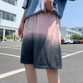 Tie-dye Straight Leg Shorts