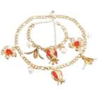 Flower Pendant Necklace / Bracelet