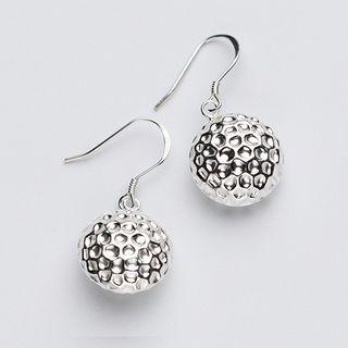 Sterling Silver Ball Earring