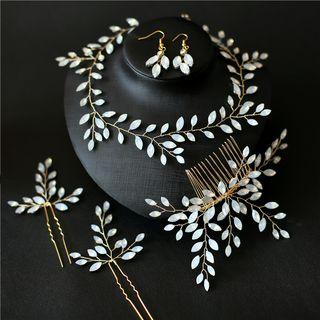 Wedding Branches Headpiece / Hair Stick / Hair Comb / Dangle Earring