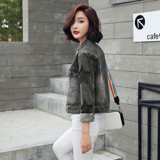 Star-accent Denim Jacket