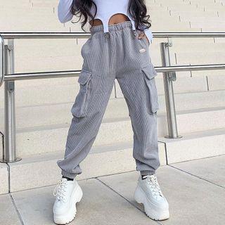 Corduroy Cargo Sweatpants