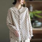 Long Sleeve Dotted Shirt