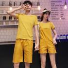 Couple Matching Short-sleeve T-shirt / Jumper Shorts / Shorts