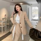 Peak-lapel Formal Blazer