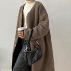 Faux Shearling Reversible Coat