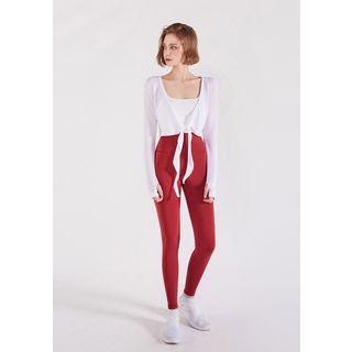 Workout Tie-front Bolero