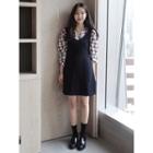 Tie-back A-line Jumper Dress