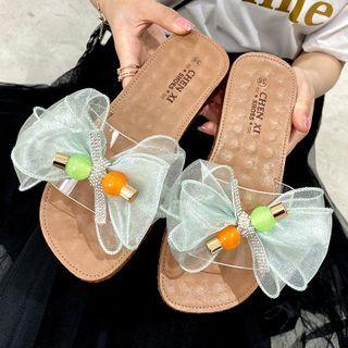 Bow-detail Sandals