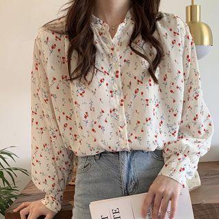 Plain / Floral Blouse