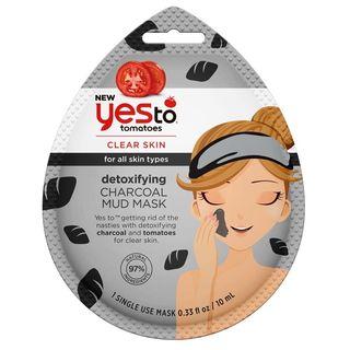 Yes To - Yes To Tomatoes: Detoxifying Charcoal Mud Mask 0.33 Fl Oz / 10ml