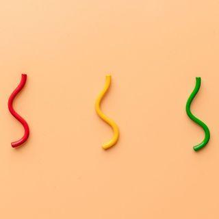 Squiggle Drop Earring