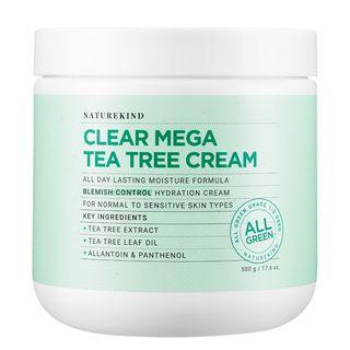 Naturekind - Clear Mega Tea Tree Cream 500g 500g