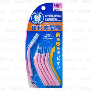 Kobayashi - Dr. Denti Curved Interdental Brush Sss (1): 0.7mm 10 Pcs