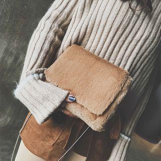 Faux Fur Crossbody Bag
