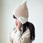 Bobble Cartoon Pointed Hat Light Coffee - One Size