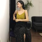 Camisole Top / Polka Dot A-line Skirt