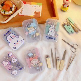 Set Of 7: Alloy Manicure Kit