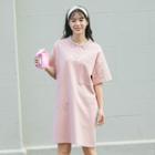 Short-sleeve Pocketed T-shirt Dress