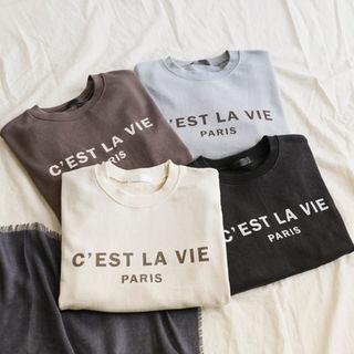 Letter-printed Sweatshirt