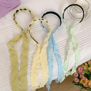 Lettuce Edge Strappy Headband