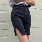 Denim Shorts / Short-sleeve T-shirt