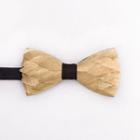 Feather Layered Bow Tie