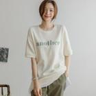 Another Layered-hem T-shirt
