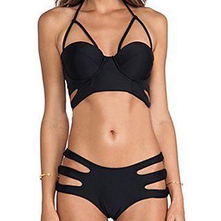Strappy Cutout Swimsuit