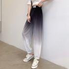 High-waist Gradient Joggers