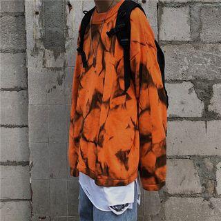 Oversized Tie-dye Sweater