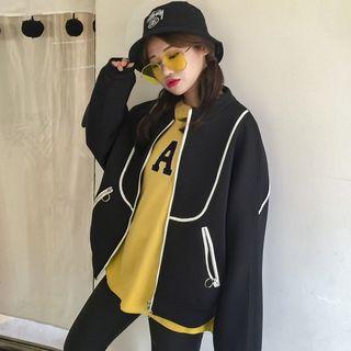 Tipped Zip Jacket