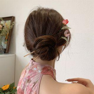 Tulip Acrylic Alloy Hair Stick