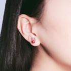 Bead Deer Earring 1 Pair - As Shown In Figure - One Size