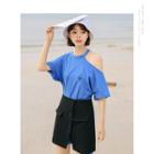 Short-sleeve T-shirt Dress / A-line Skirt / Set