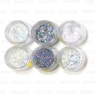 Decoration Nail Crystallized Hologram 6 Pcs