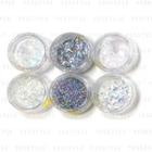 Decoration Nail Crystallized Hologram 6 Pcs