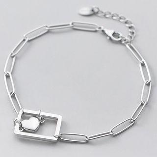 925 Sterling Silver Chain Bracelet Bracelet - S925 Silver - Silver - One Size