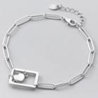 925 Sterling Silver Chain Bracelet Bracelet - S925 Silver - Silver - One Size