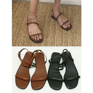 Double-strap Sandals