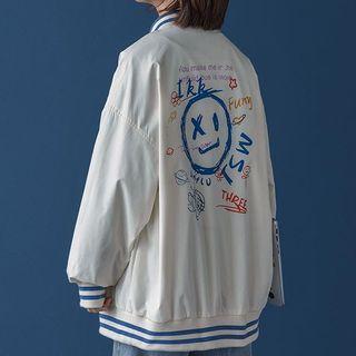 Graffiti Baseball Jacket