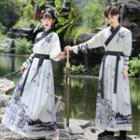 Couple Matching Long-sleeve Hanfu Dress Set