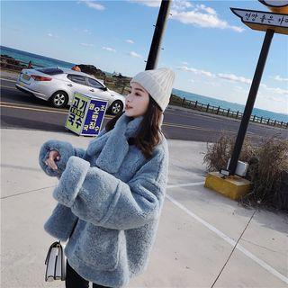 Oversize Faux Shearling Jacket