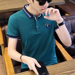 Embroidered Short-sleeve Polo Shirt / Printed Short-sleeve T-shirt