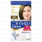 Dariya - Salon De Pro Hair Color Fast Dyeing Cream (#4a Ash Brown) 1 Set