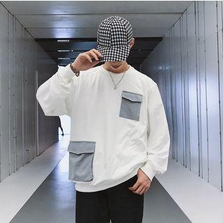 Pocket-detail Sweatshirt